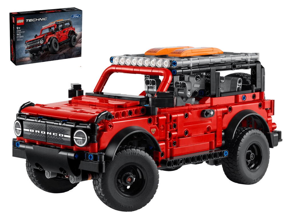 Конструктор LEGO Technic Позашляховик Ford Bronco, 943 деталі
