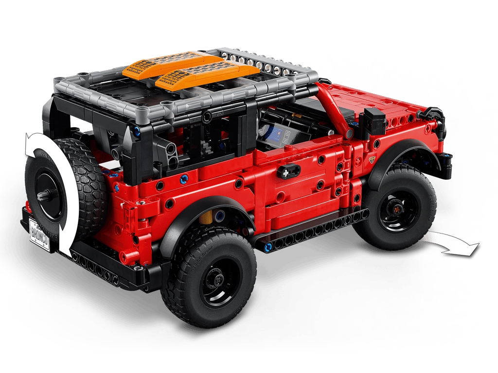 Конструктор LEGO Technic Позашляховик Ford Bronco, 943 деталі