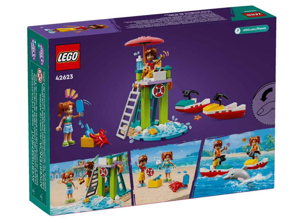 Конструктор LEGO Friends Пляжный гидроцикл, 84 детали