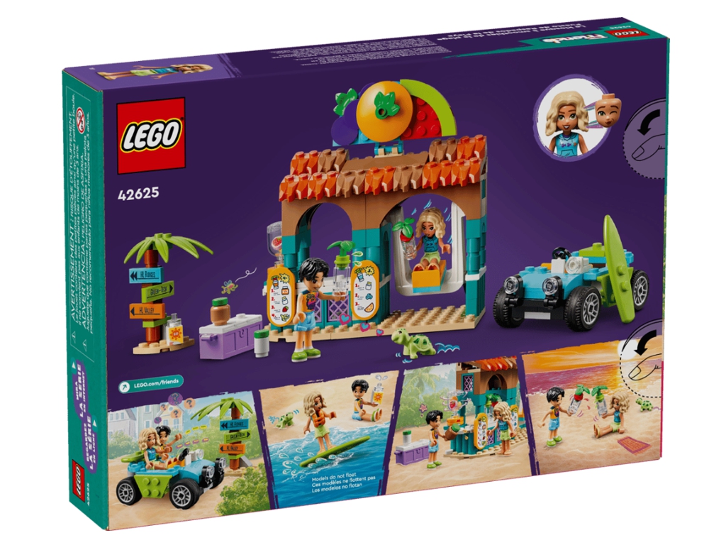 Конструктор LEGO Friends Пляжный лавочка смузи, 213 деталей