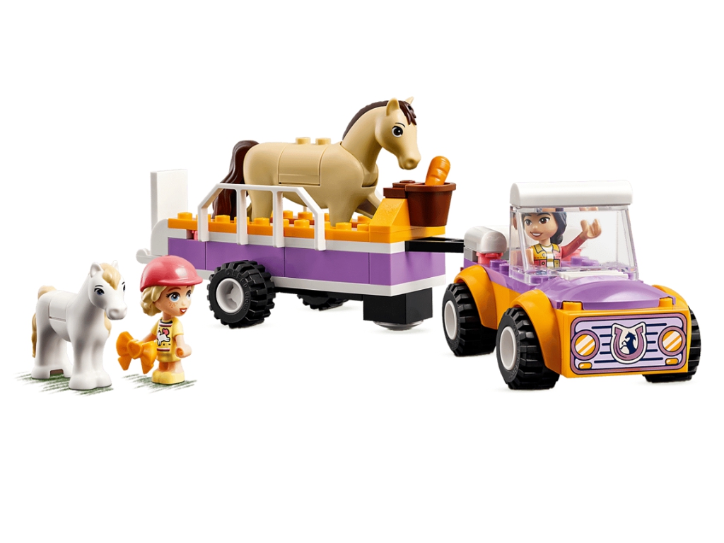 Конструктор Прицеп для лошади и пони 105 деталей, LEGO Friends 68782