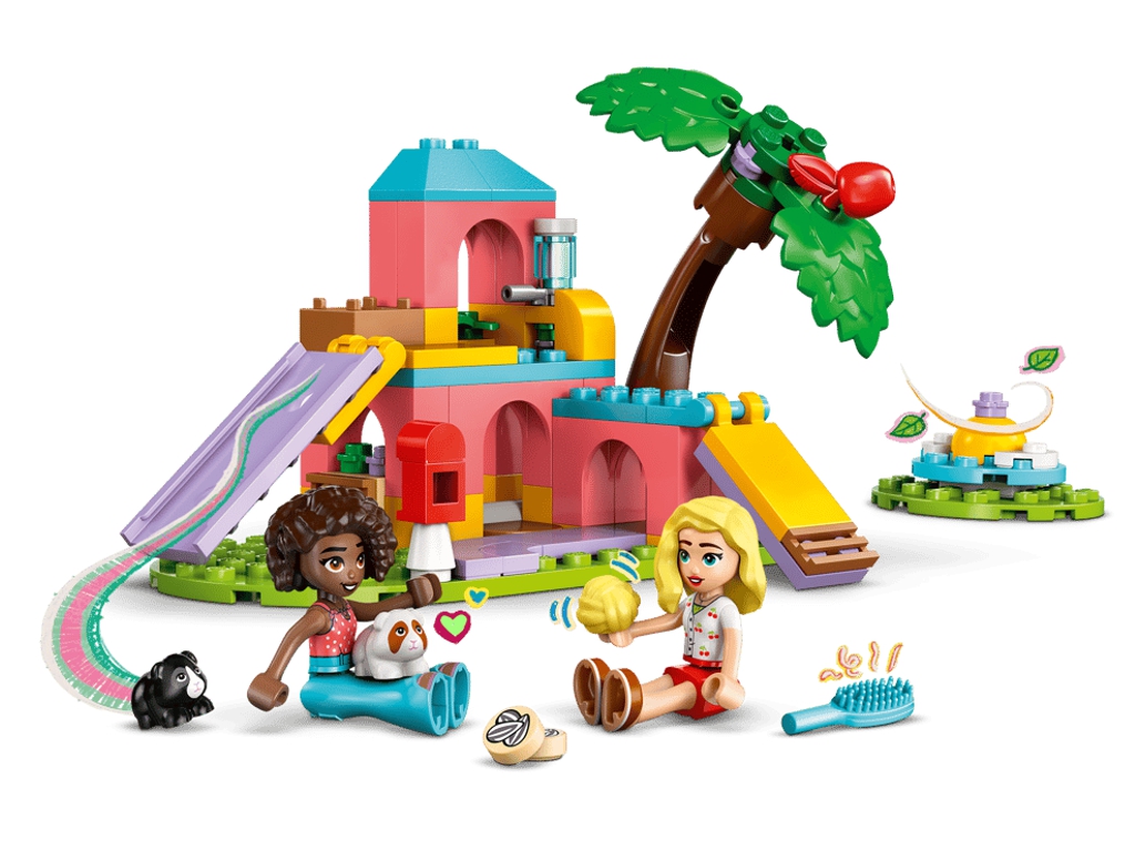 Конструктор LEGO Friends Игровая площадка для щенков, 66 деталей