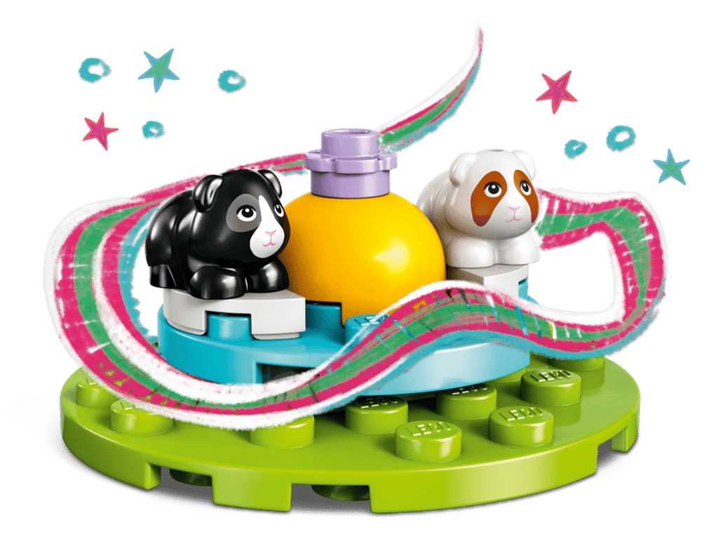 Конструктор LEGO Friends Игровая площадка для щенков, 66 деталей