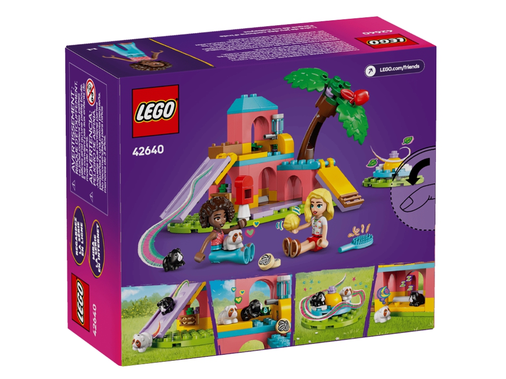 Конструктор LEGO Friends Игровая площадка для щенков, 66 деталей