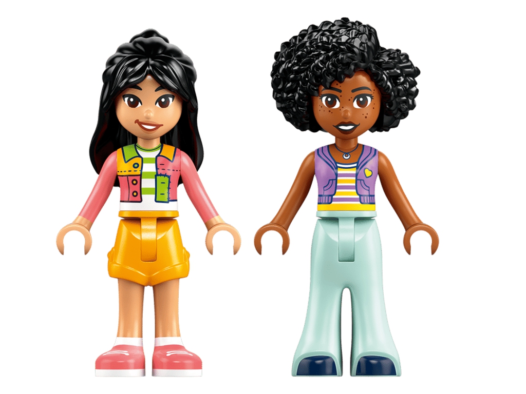 Конструктор LEGO Friends Ятка со сладкой ватой и скутер, 110 деталей