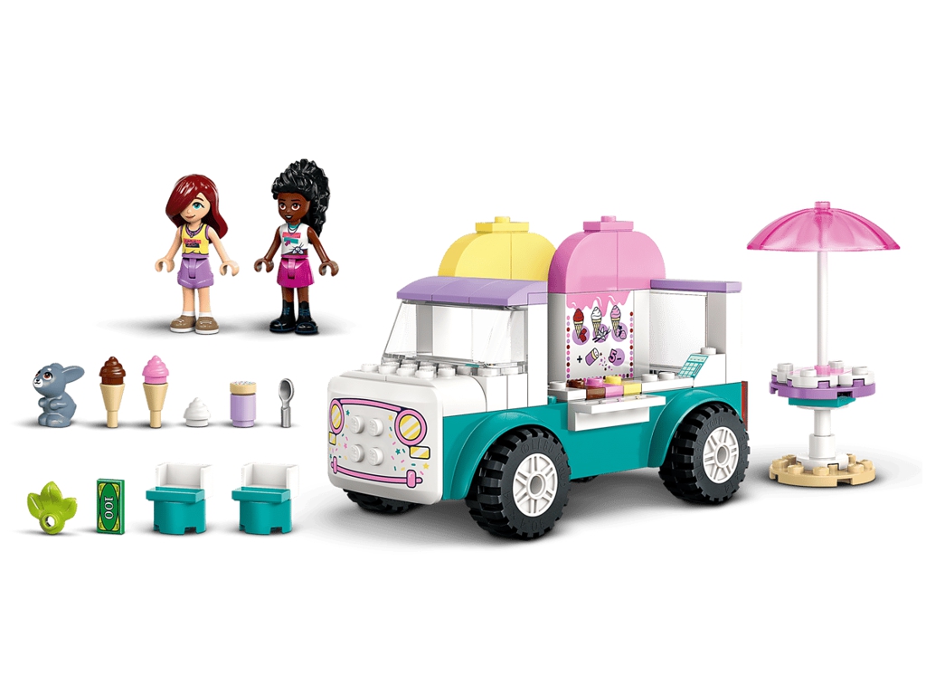 Конструктор LEGO Friends Хартлейк-Сити. Фургон с мороженым, 92 деталей