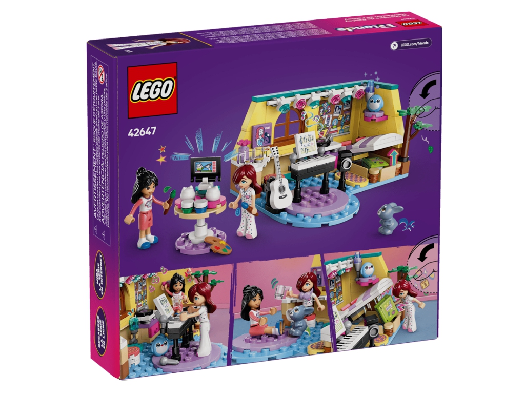 Конструктор LEGO Friends Кімната Пейслі, 199 деталей