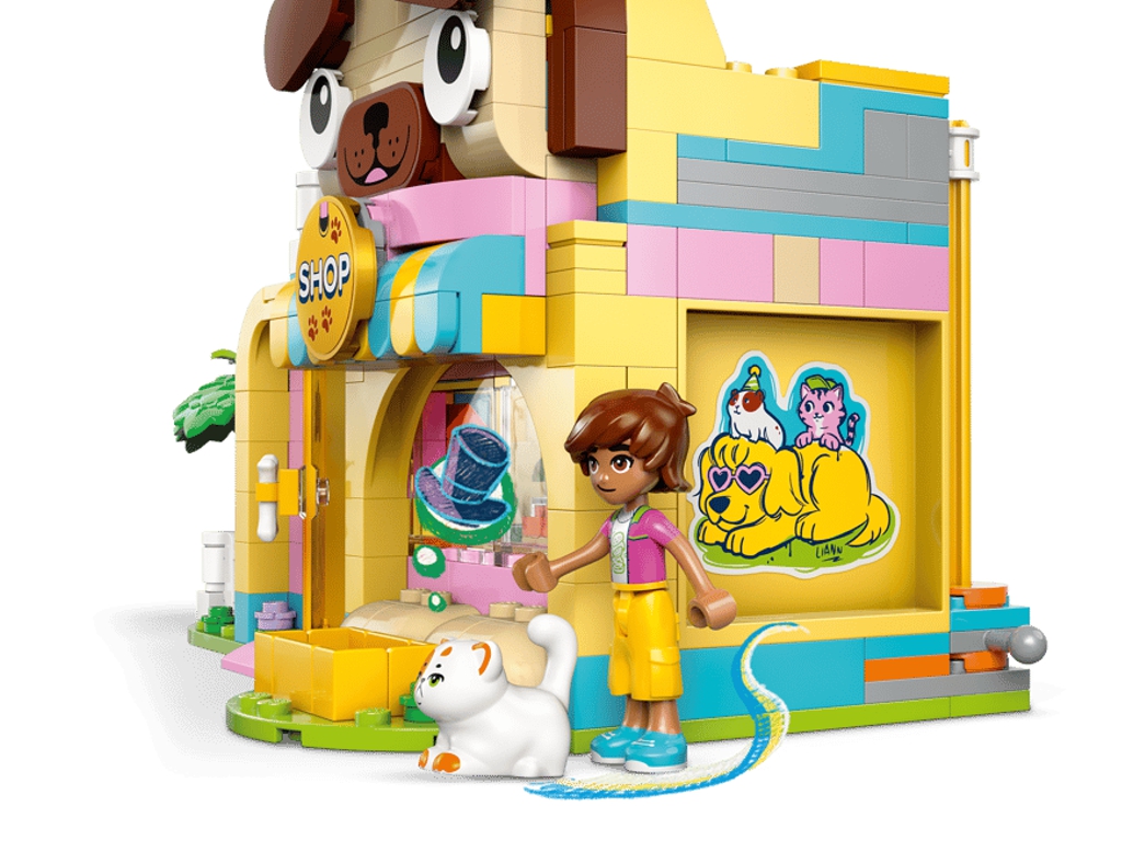 Конструктор LEGO Friends Магазин аксессуаров для домашних питомцев, 375 деталей