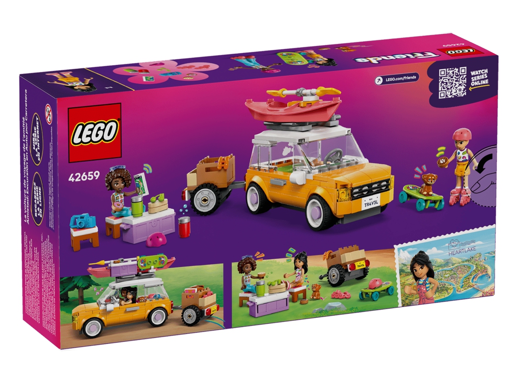 Конструктор LEGO Friends Автомобиль для путешествий с друзьями, 220 деталей