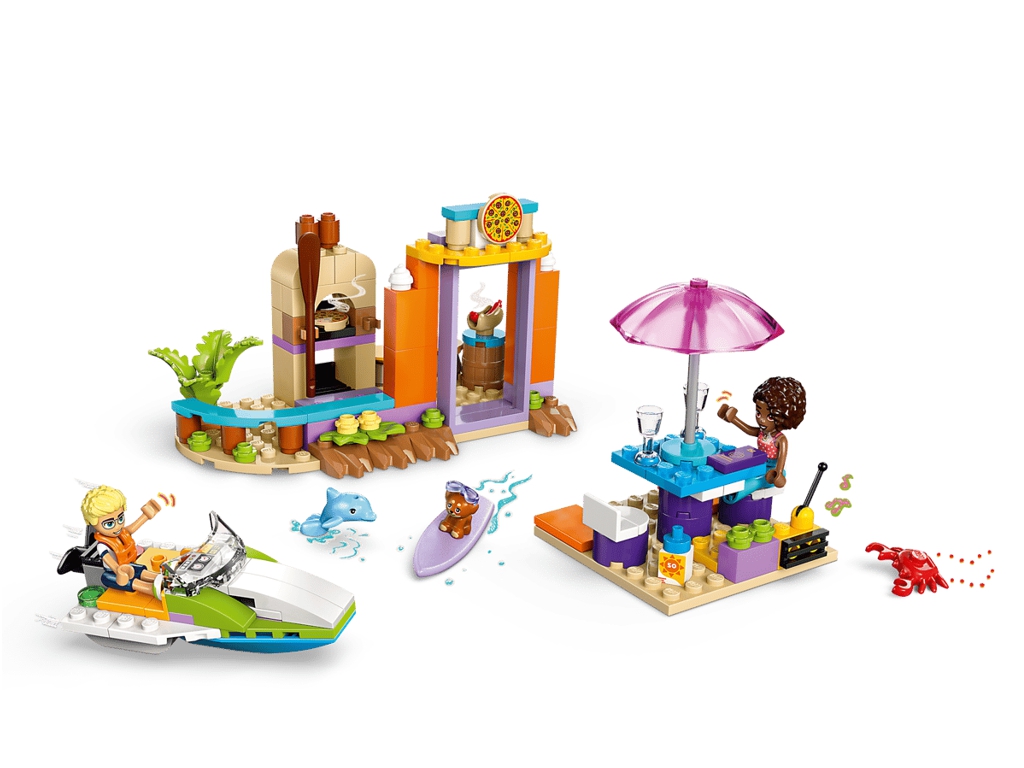 Конструктор LEGO Friends Творческий чемодан для путешествий и отдыха на пляже, 188 деталей