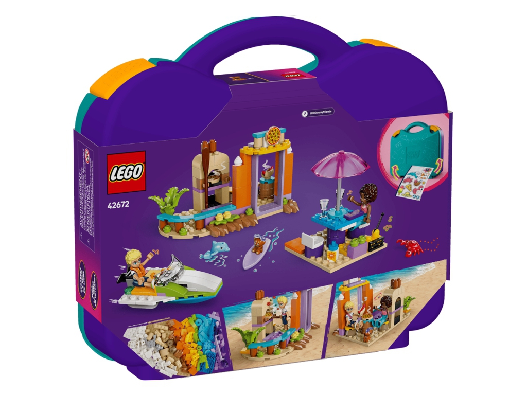 Конструктор LEGO Friends Творческий чемодан для путешествий и отдыха на пляже, 188 деталей