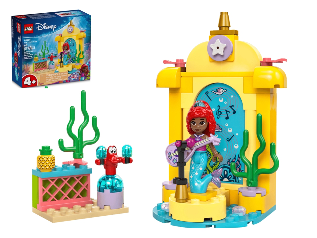 Конструктор LEGO Disney Princess Музыкальная сцена для Ариэль, 60 деталей