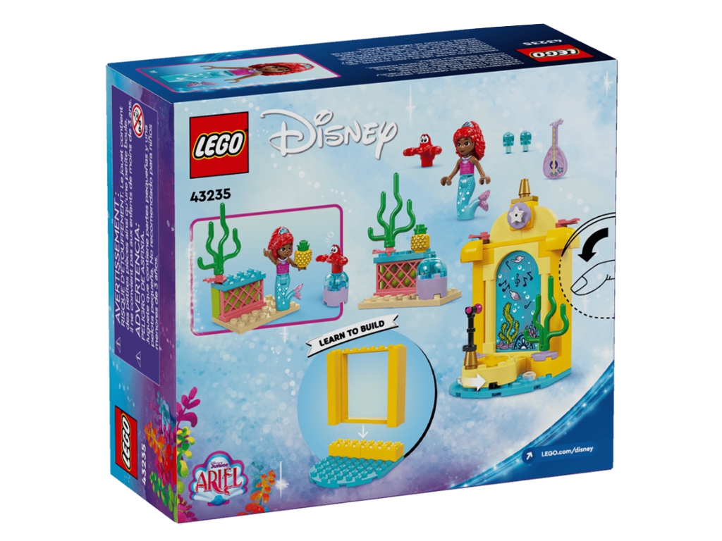 Конструктор LEGO Disney Princess Музыкальная сцена для Ариэль, 60 деталей