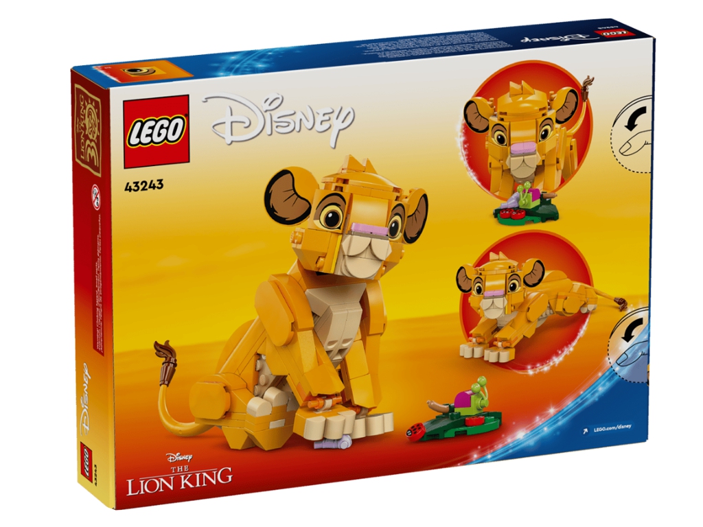 Конструктор LEGO Disney Львенок Симба, 222 детали