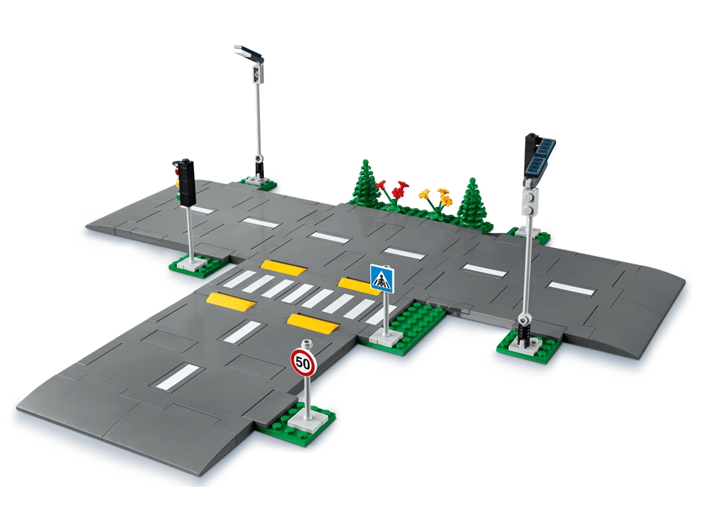 Конструктор LEGO City Дорожные пластины, 112 деталей