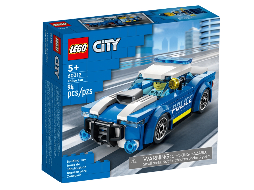 Конструктор LEGO City Полицейский автомобиль, 94 детали