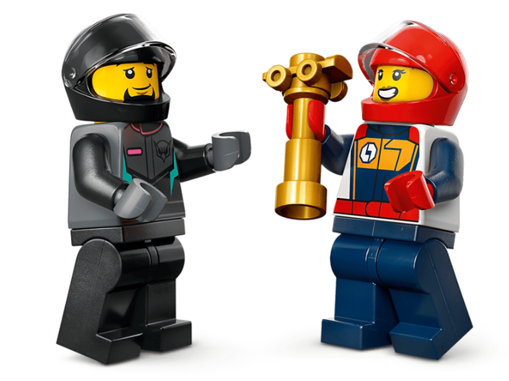 Конструктор LEGO City Картинги и гонщики, 99 деталей