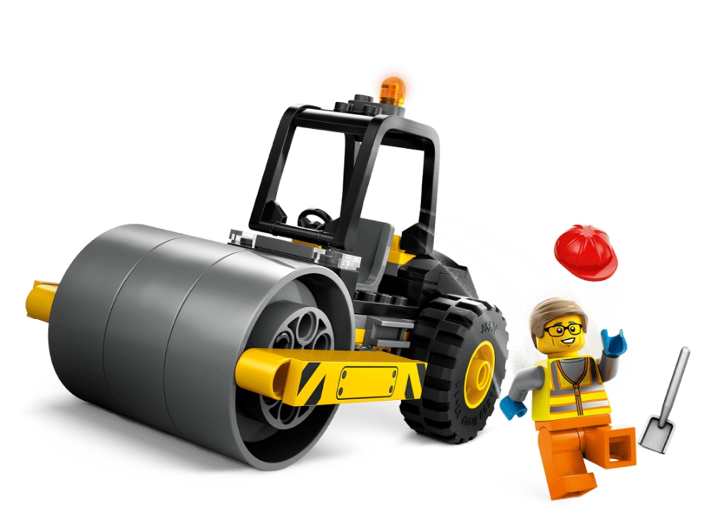 Конструктор LEGO City Будівельний паровий каток, 78 деталей