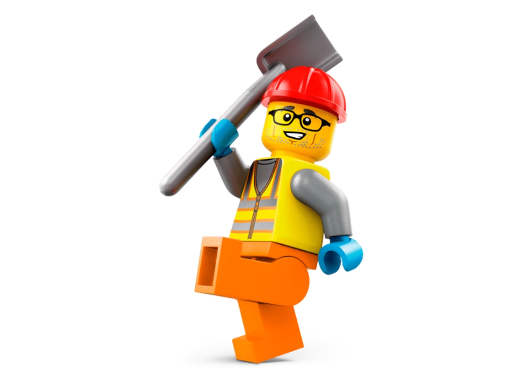 Конструктор LEGO City Будівельний паровий каток, 78 деталей