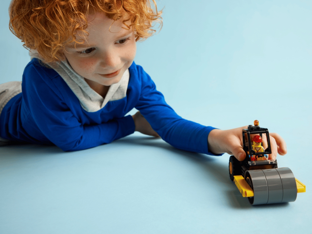 Конструктор LEGO City Будівельний паровий каток, 78 деталей