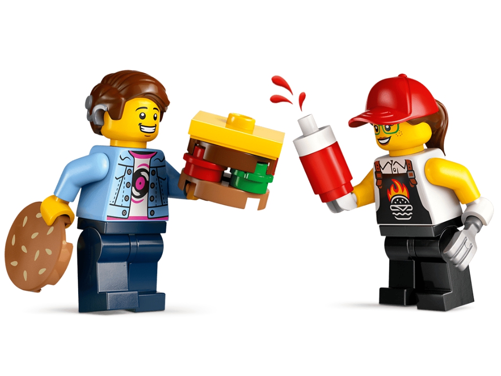 Конструктор LEGO City Бургерная, 194 деталей