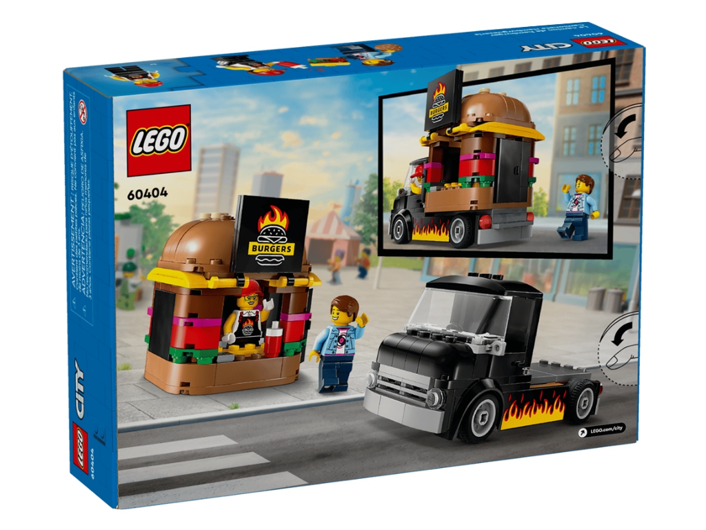 Конструктор LEGO City Бургерная, 194 деталей