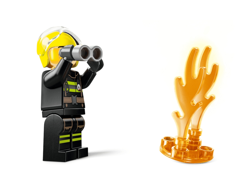 Конструктор LEGO City Пожарный спасательный вертолет, 85 деталей