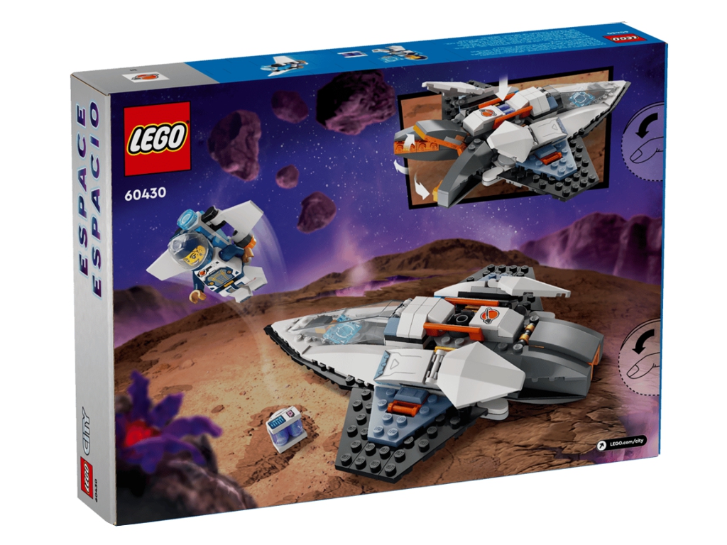 Конструктор LEGO City Межзвездный космический корабль, 240 деталей
