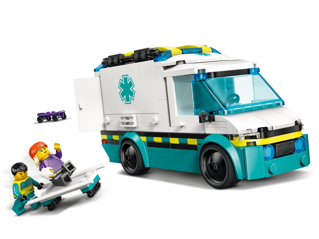 Конструктор LEGO City Швидка допомога, 184 деталі