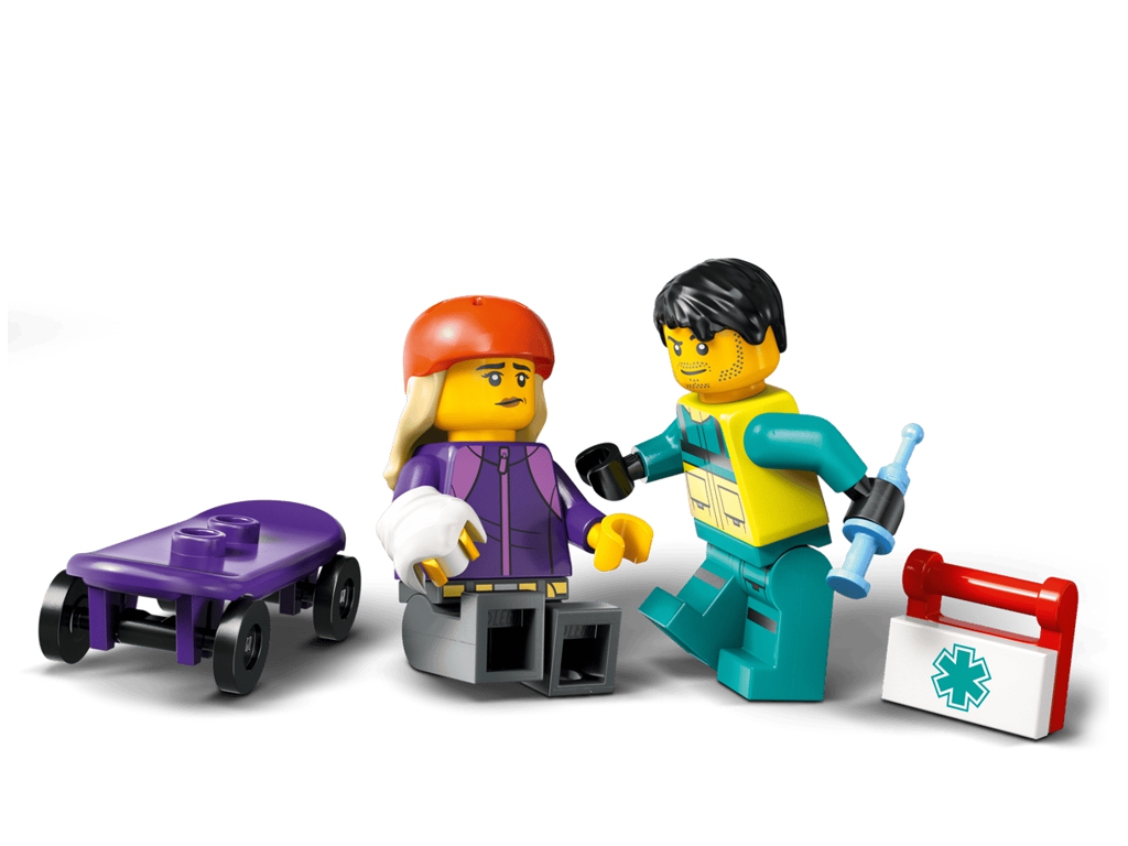 Конструктор LEGO City Швидка допомога, 184 деталі