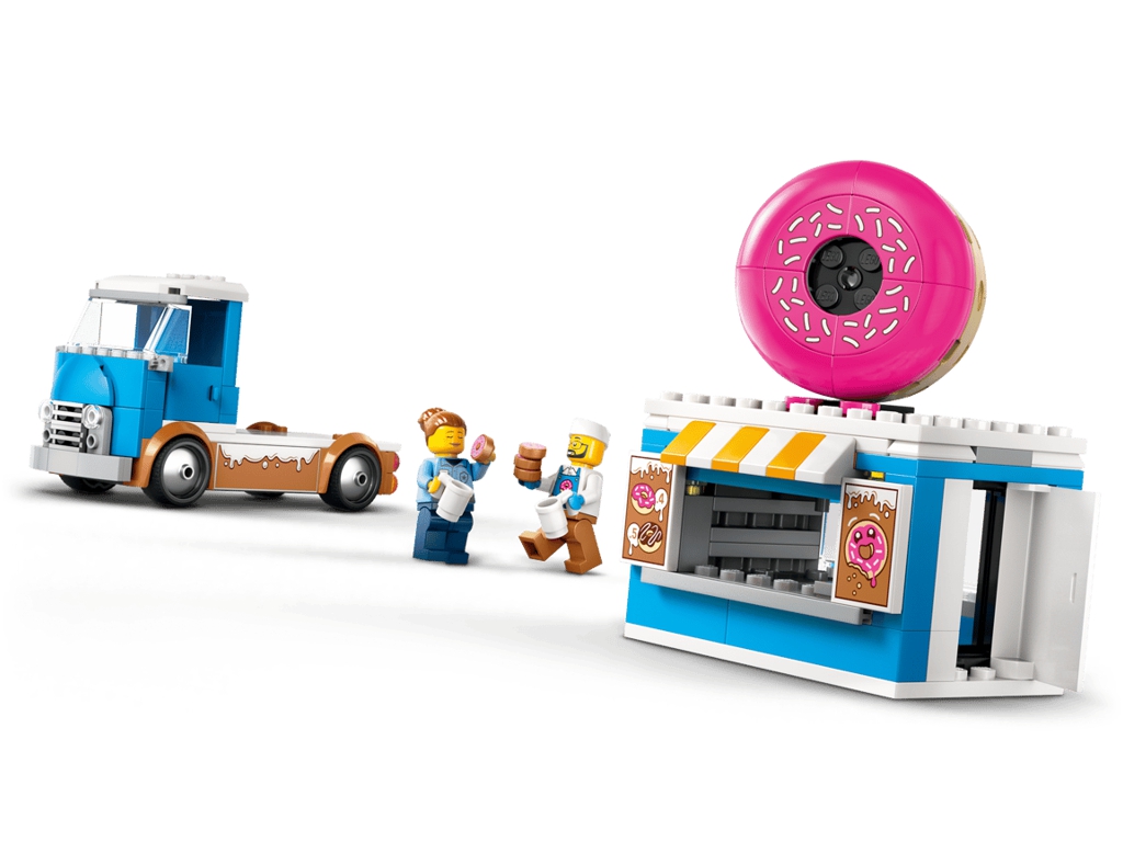 Конструктор LEGO City Вантажівка з пончиками, 196 деталей