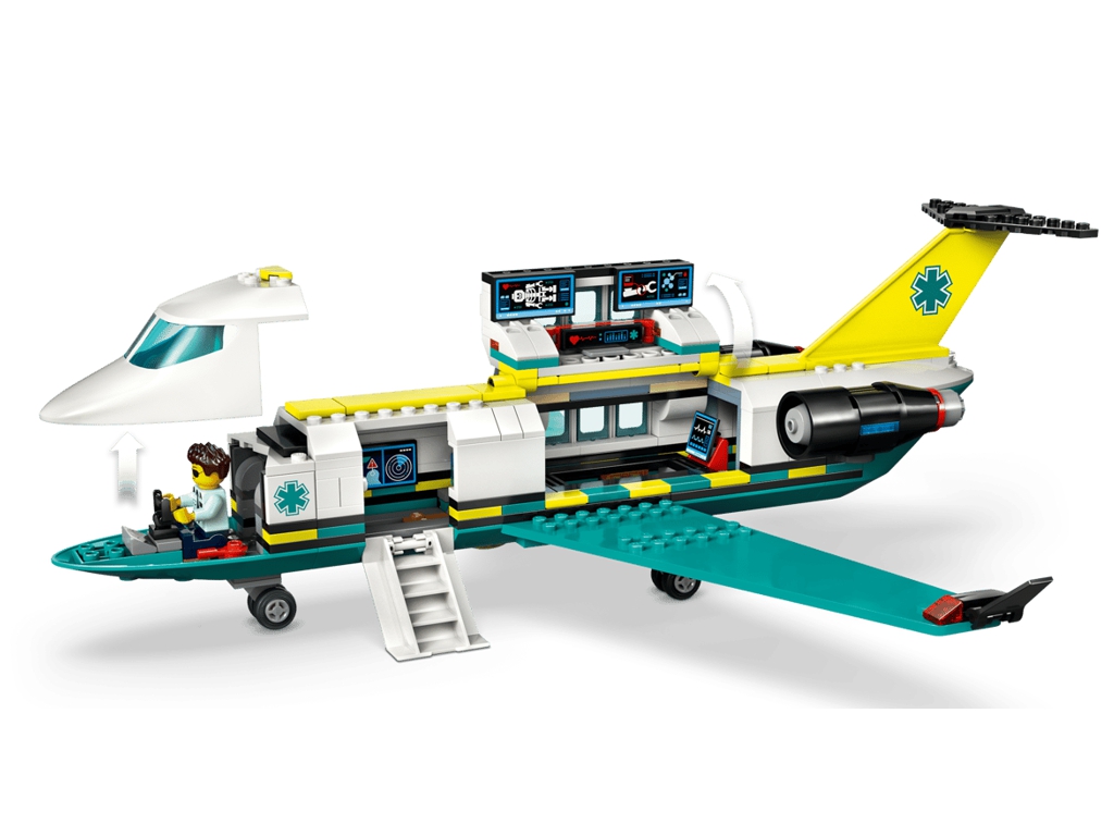 Конструктор LEGO City Самолет скорой медицинской помощи, 403 детали