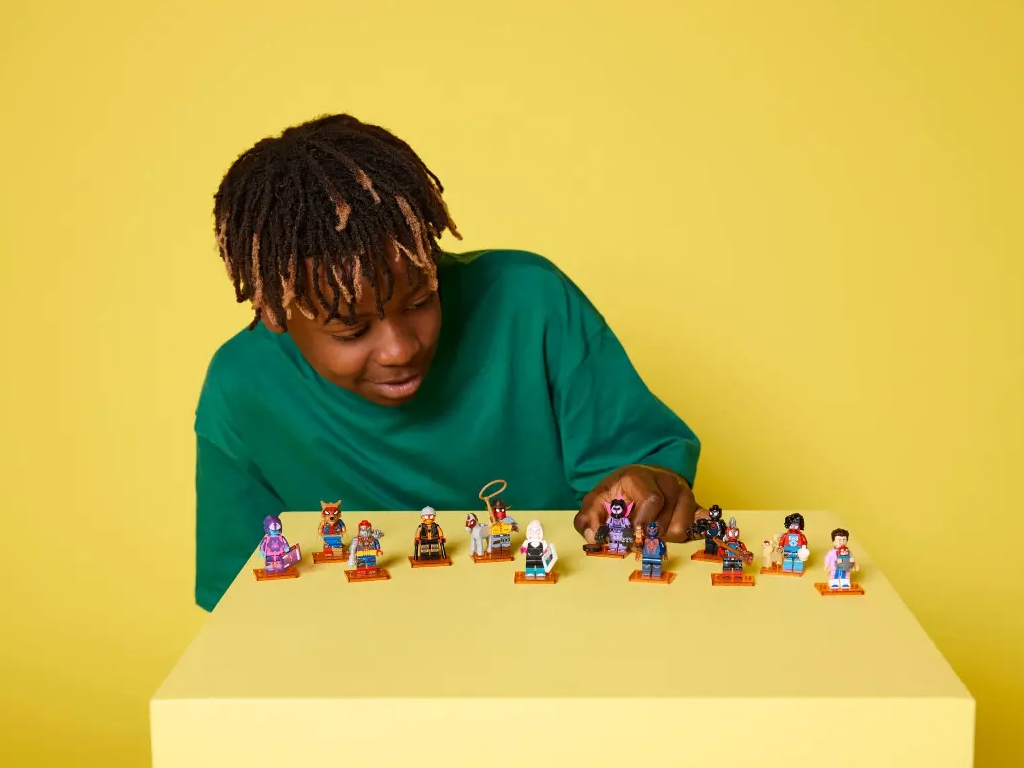 Конструктор Минифигурки LEGO Человек-паук: Сквозь Вселенную, 12 персонажей