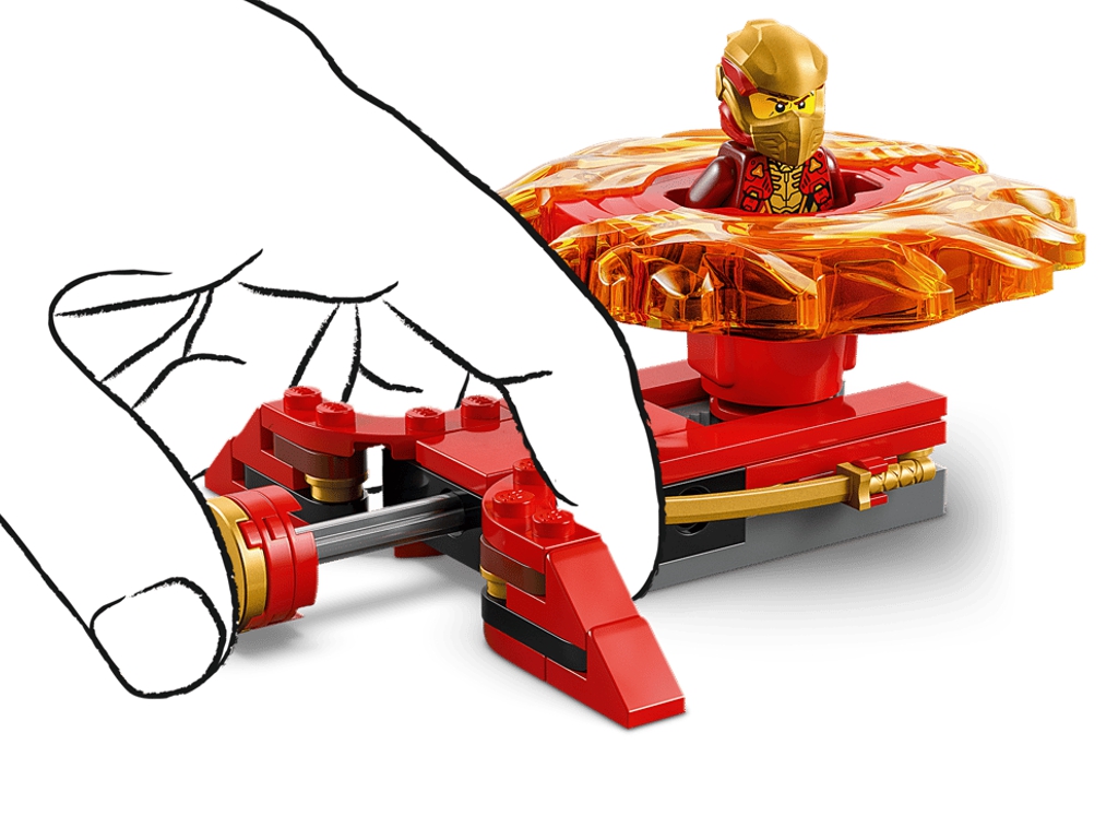 Конструктор LEGO Ninjago Дракон Кая Спин-джитсу, 54 детали