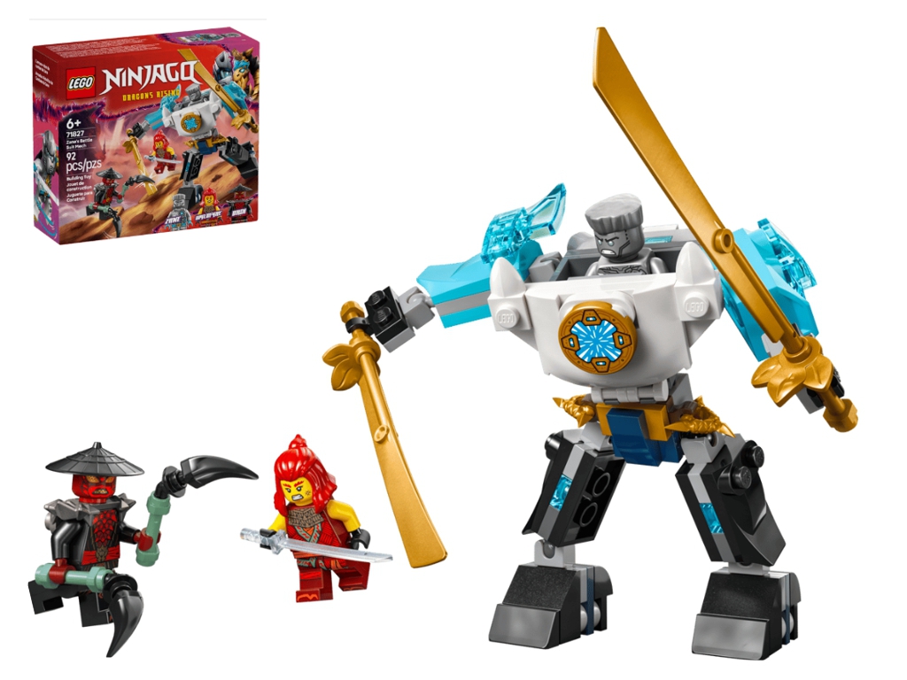 Конструктор LEGO Ninjago Боевой костюм-робот Зейна, 92 детали