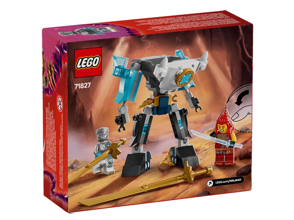 Конструктор LEGO Ninjago Боевой костюм-робот Зейна, 92 детали