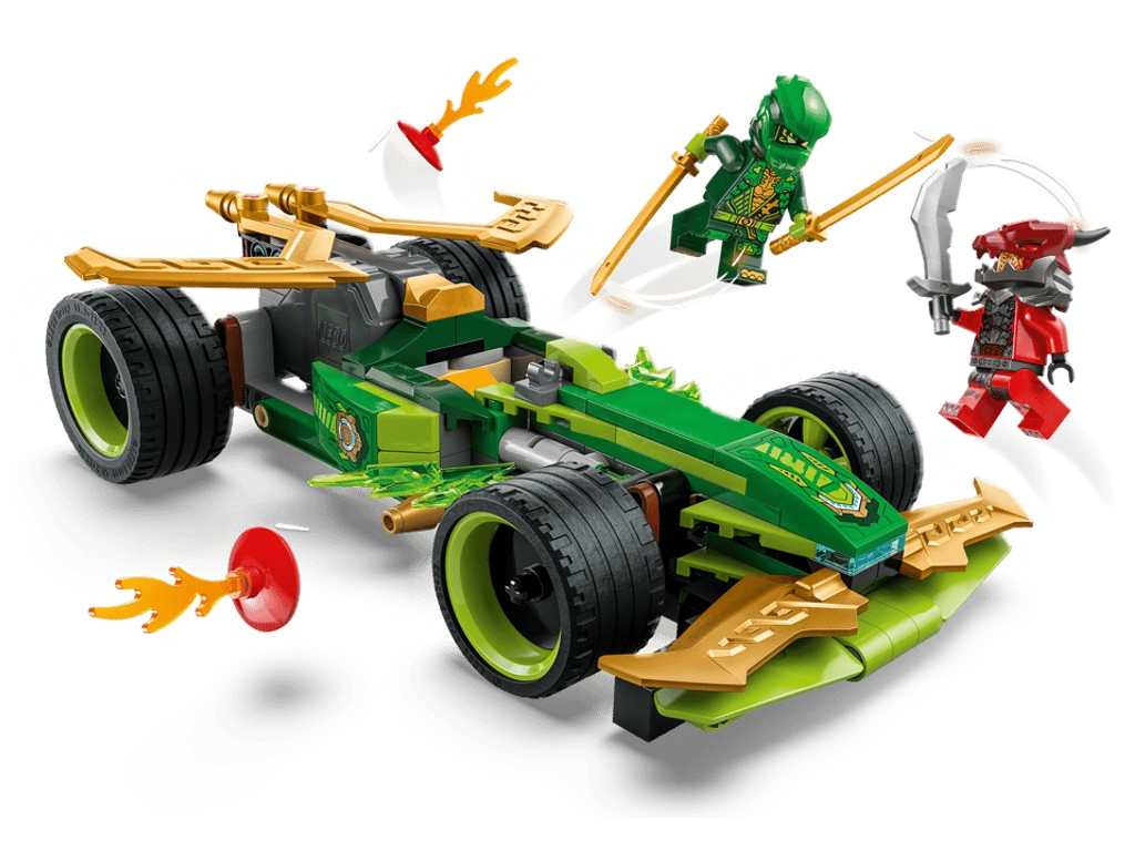 Конструктор LEGO Ninjago Автомобіль для перегонів Ллойда з інерційним двигуном