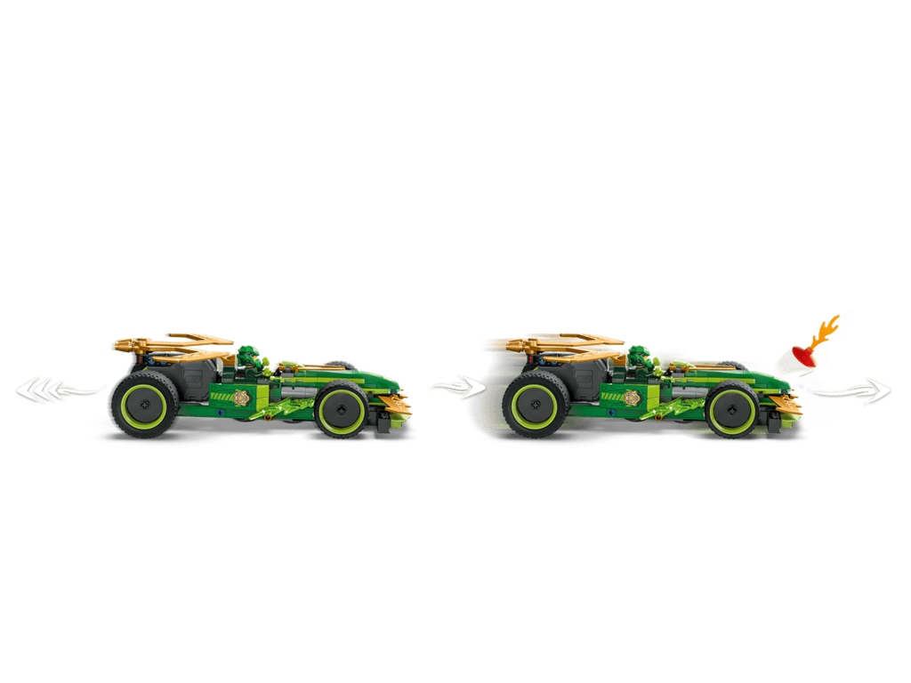 Конструктор LEGO Ninjago Автомобіль для перегонів Ллойда з інерційним двигуном