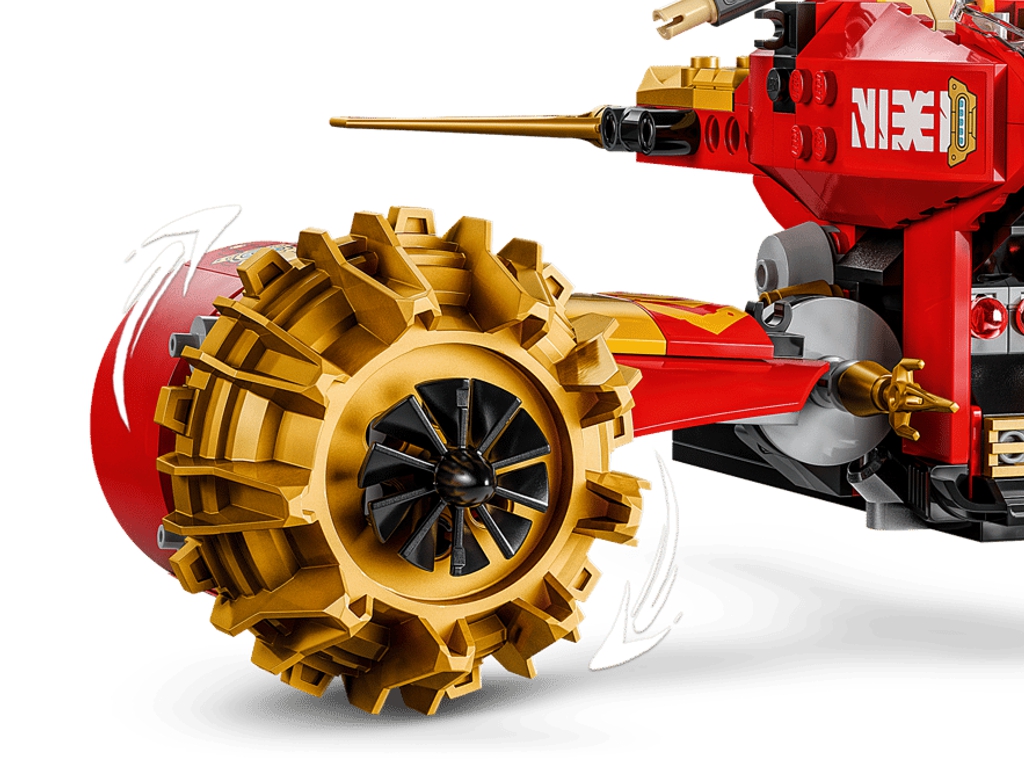 Конструктор LEGO Ninjago Штормовой робот-всадник Кая, 333 деталей
