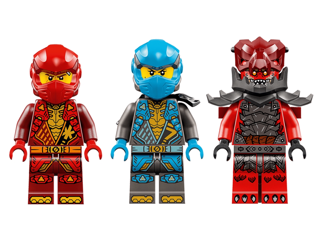 Конструктор LEGO Ninjago Штормовой робот-всадник Кая, 333 деталей
