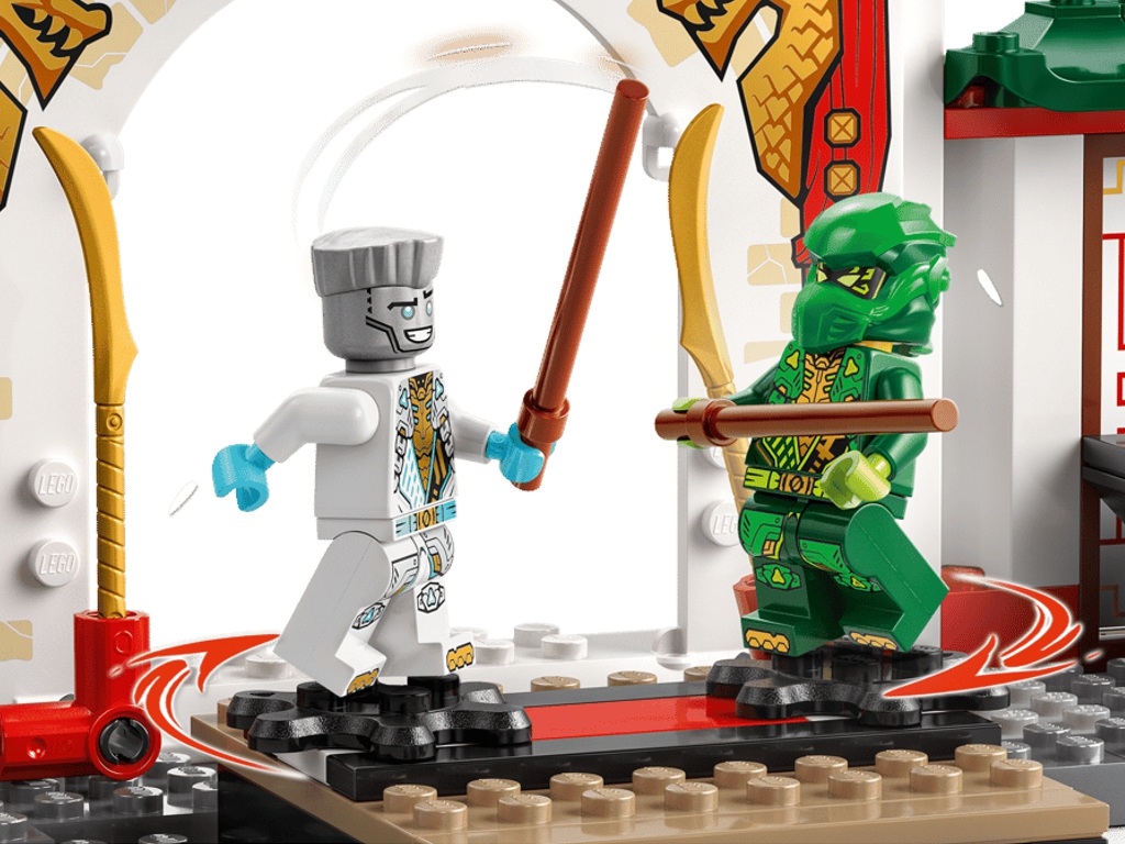 Конструктор LEGO Ninjago Храм ниндзя Спин-джитсу, 158 деталей