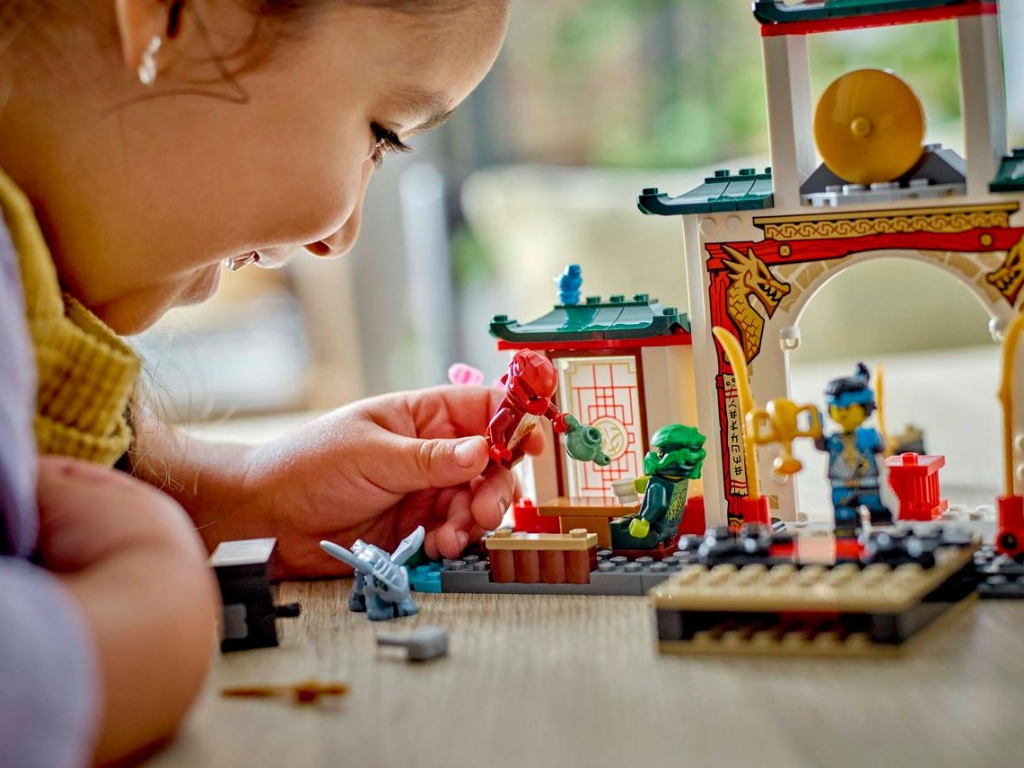 Конструктор LEGO Ninjago Храм ниндзя Спин-джитсу, 158 деталей