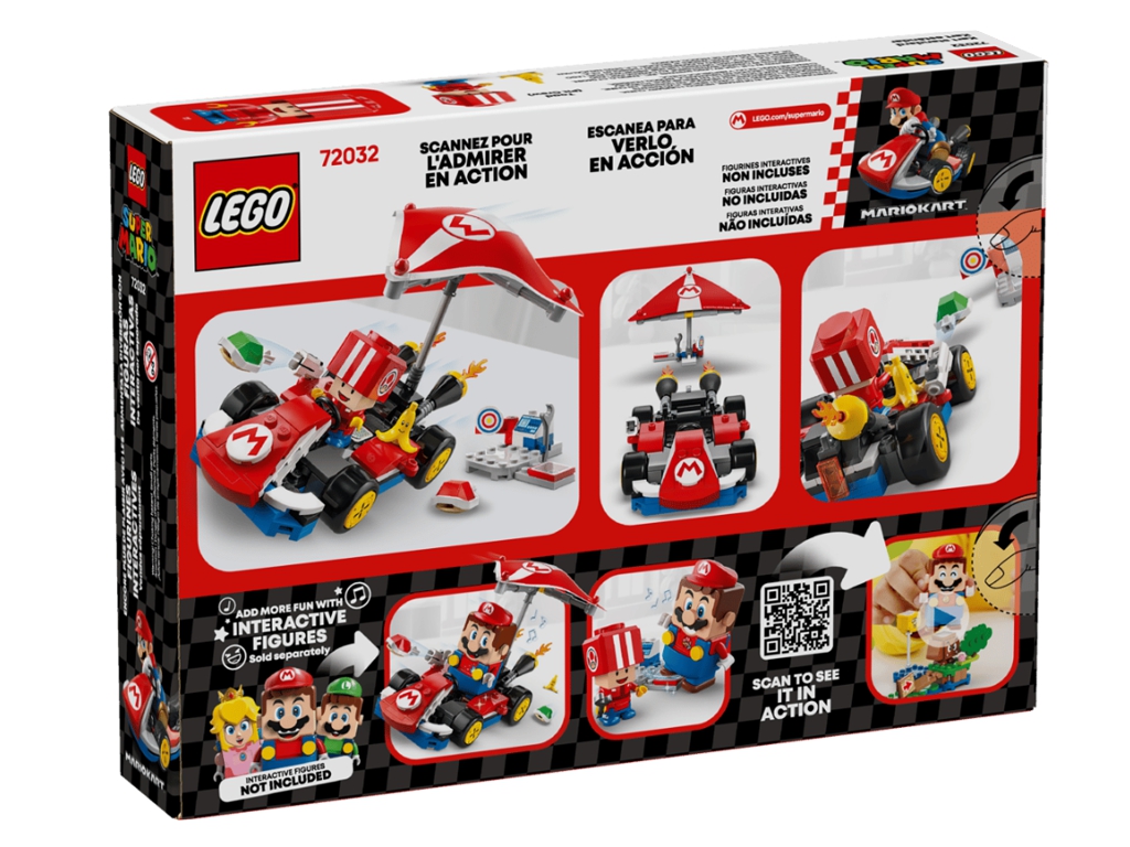 Конструктор Lego Mario Kart Standard Kart, 174 детали