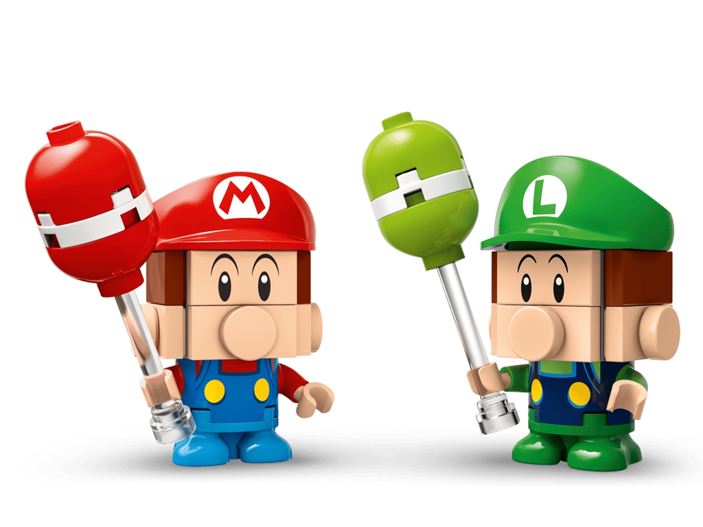 Конструктор LEGO Super Mario Марио Kart Baby Mario vs. Baby Luigi, 321 деталь