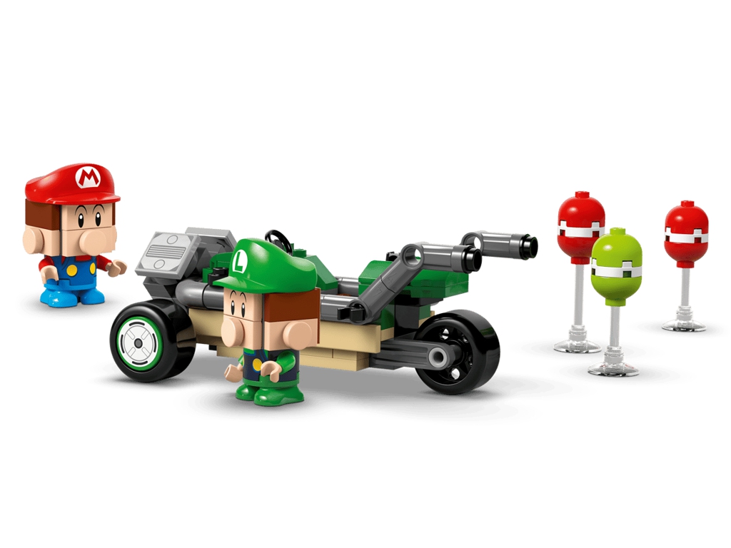 Конструктор LEGO Super Mario Марио Kart Baby Mario vs. Baby Luigi, 321 деталь