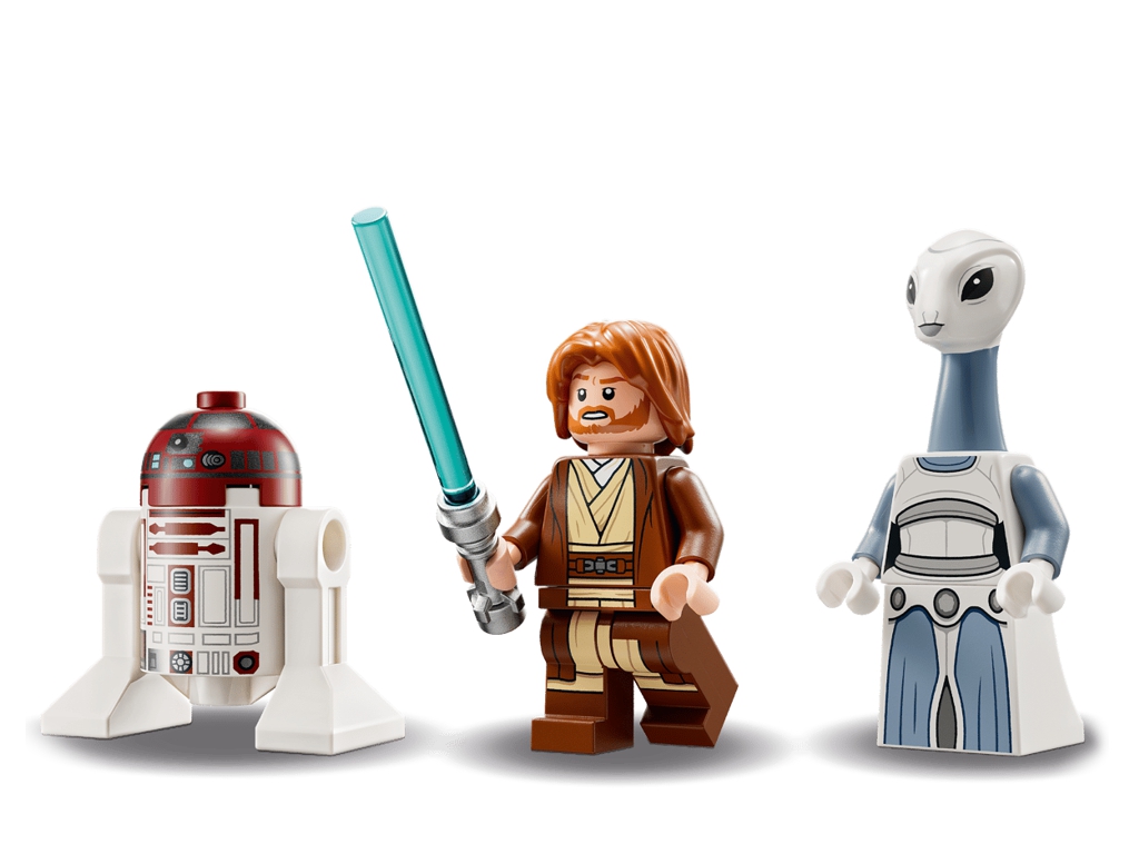 Конструктор LEGO Star Wars Зоряний винищувач джедая Обі-Вана Кенобі, 282 деталі