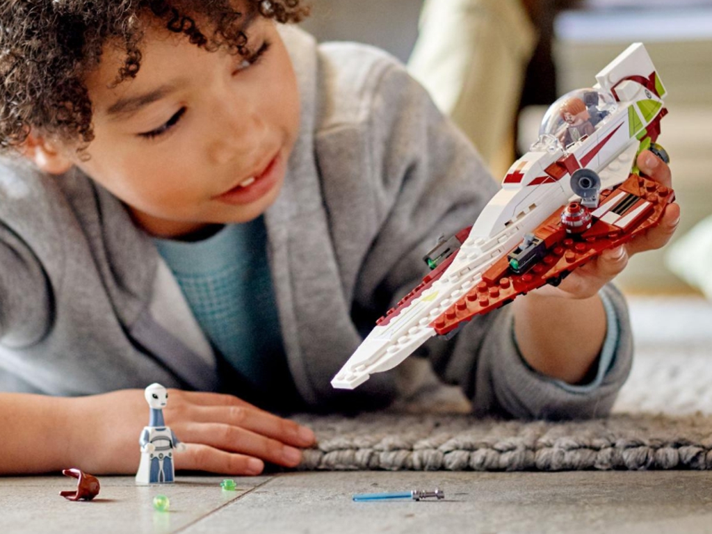 Конструктор LEGO Star Wars Зоряний винищувач джедая Обі-Вана Кенобі, 282 деталі