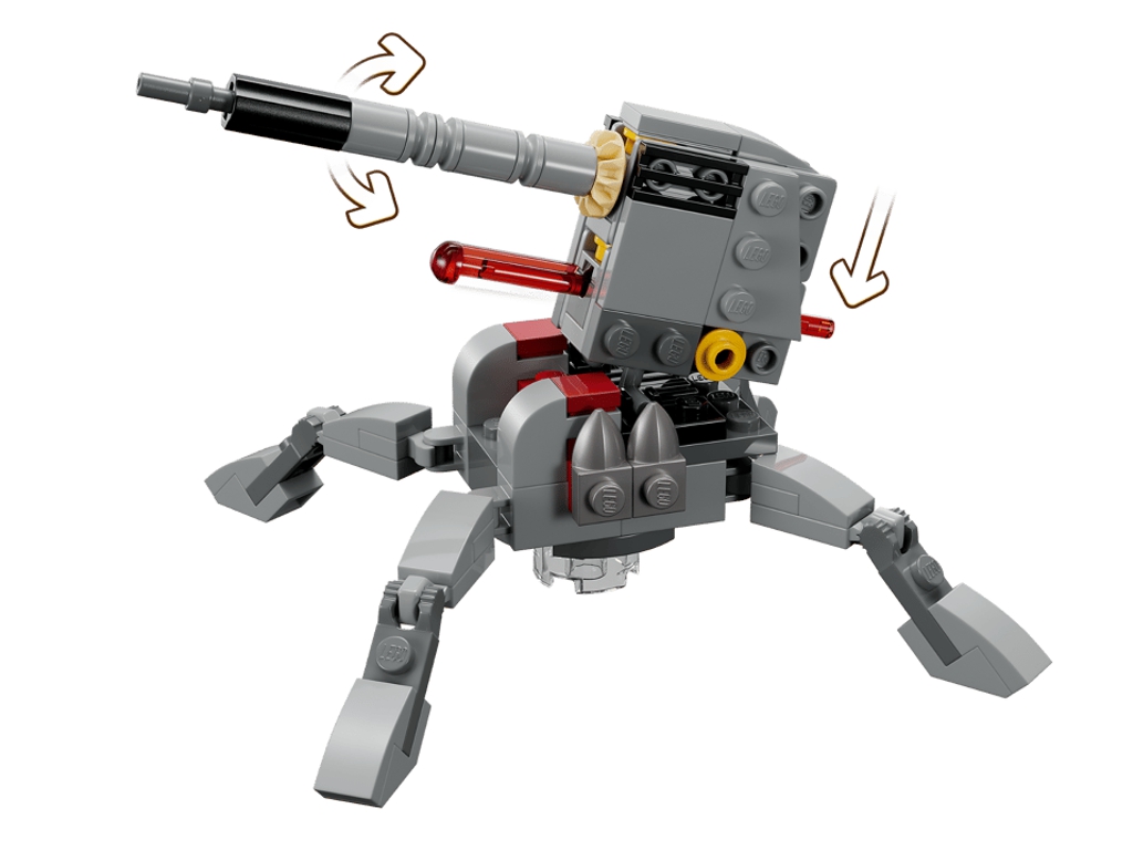 Конструктор LEGO Star Wars Боевой отряд бойцов-клонов 501 легиона, 119 деталей