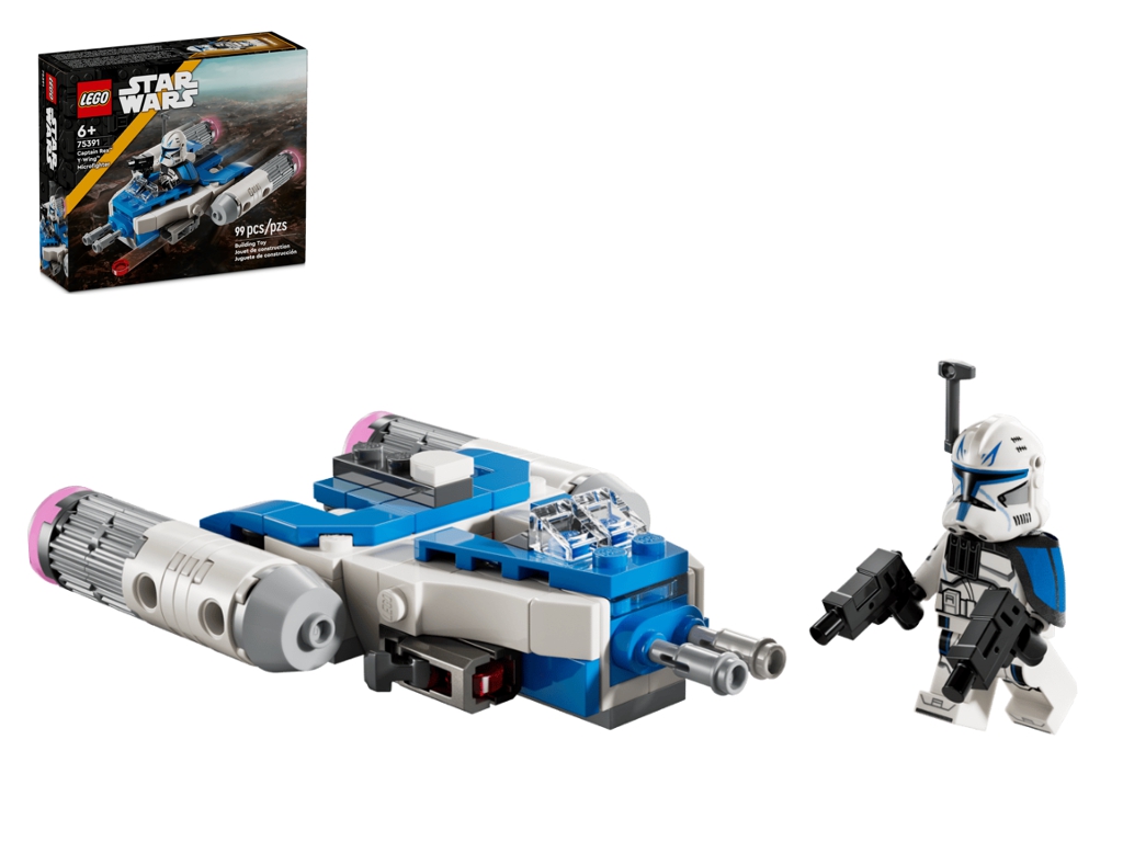 Конструктор LEGO Star Wars Микроистребитель Y-Wing Капитана Рекса, 99 деталей