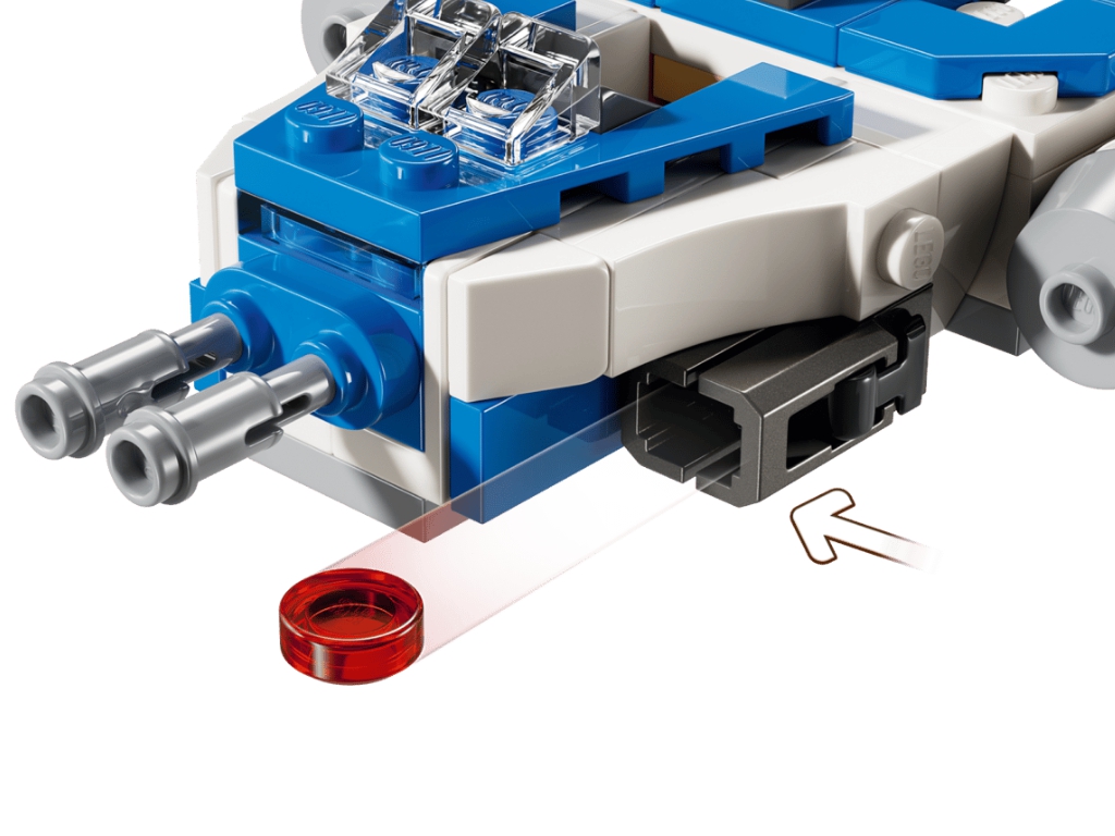 Конструктор LEGO Star Wars Микроистребитель Y-Wing Капитана Рекса, 99 деталей